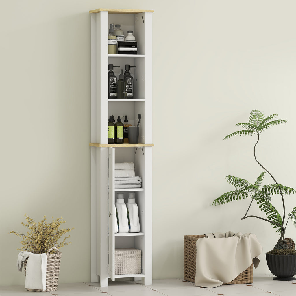 Bathroom Storage Cabinet-White