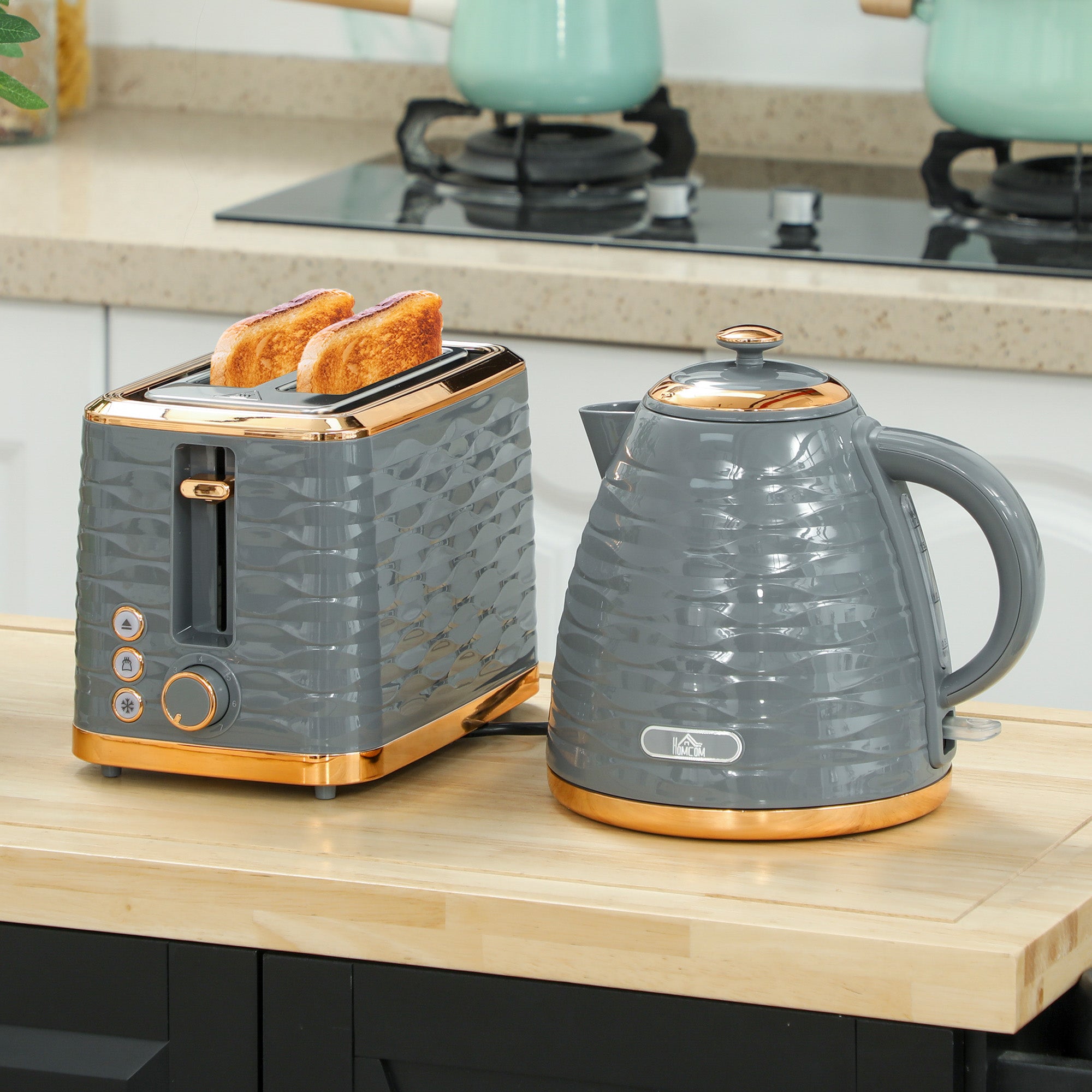Kettle and Toaster Set