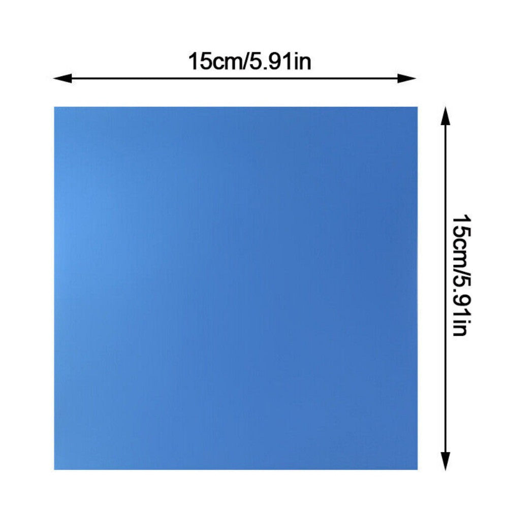 40 Pack Self-Adhesive Mirror Tiles - 15cm Square Wall Stickers