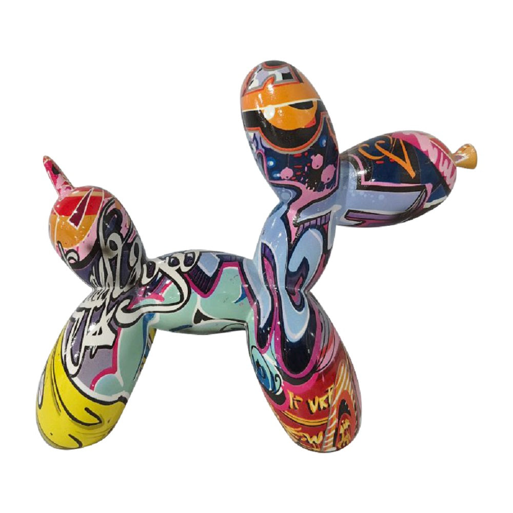 Resin Balloon Dog Sculpture, Cute Animal Resin Art Sculpture Crafts, Home Dining Table Decoration Sculpture