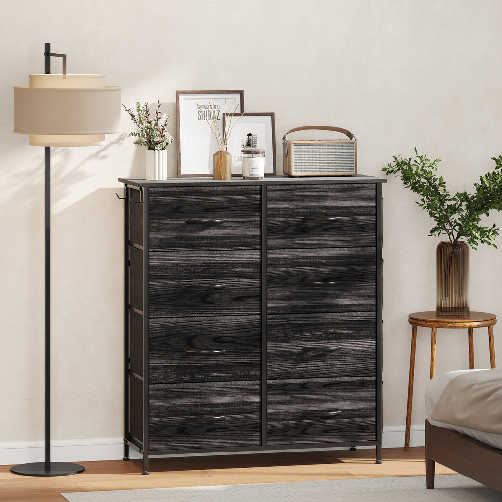 Wood Storage Chest of Drawers