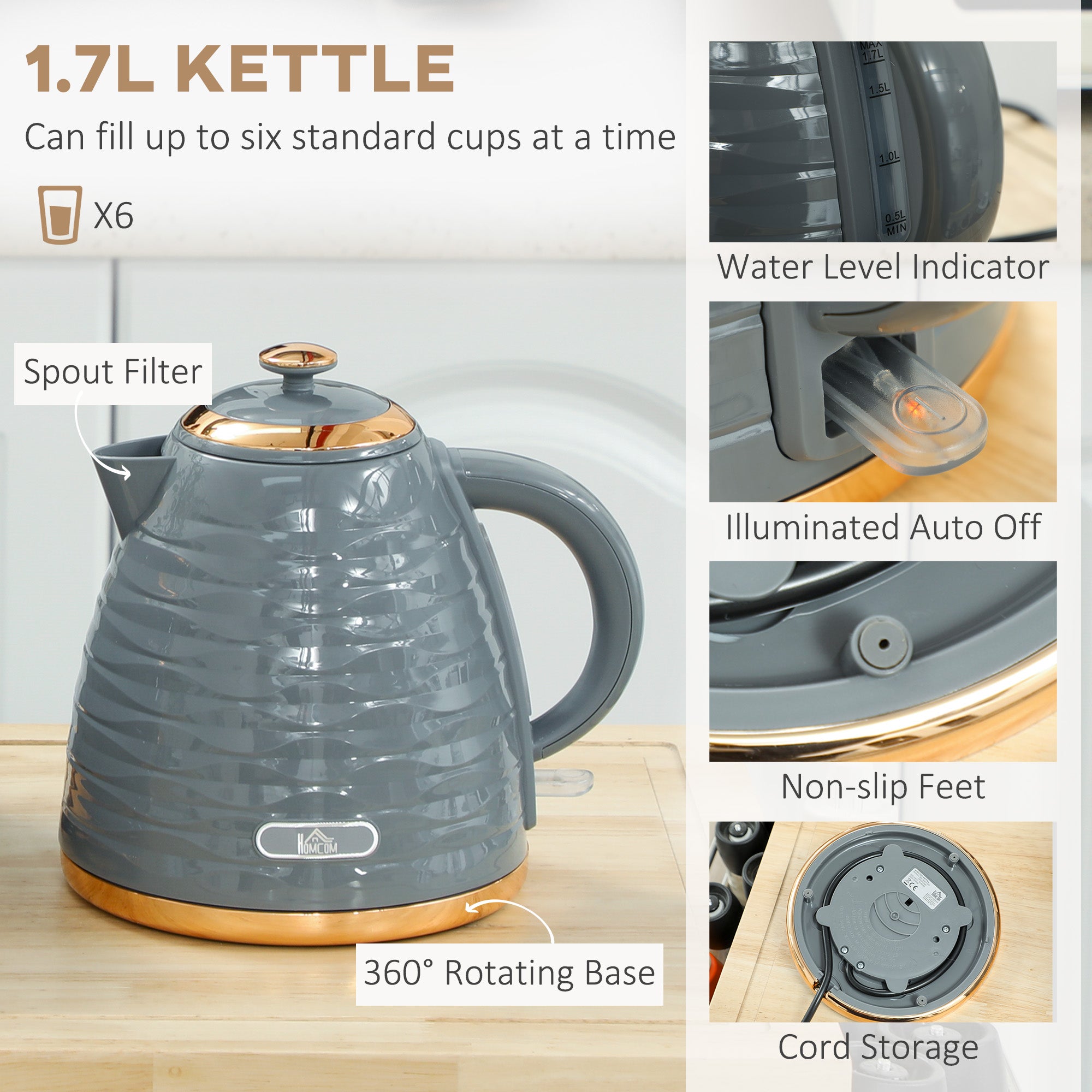 Kettle and Toaster Set