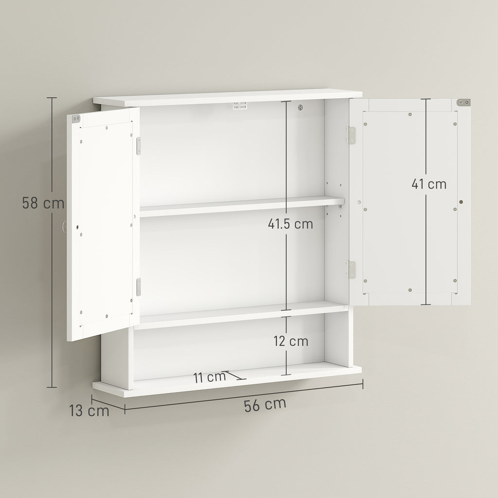Bathroom Storage Cabinet-White