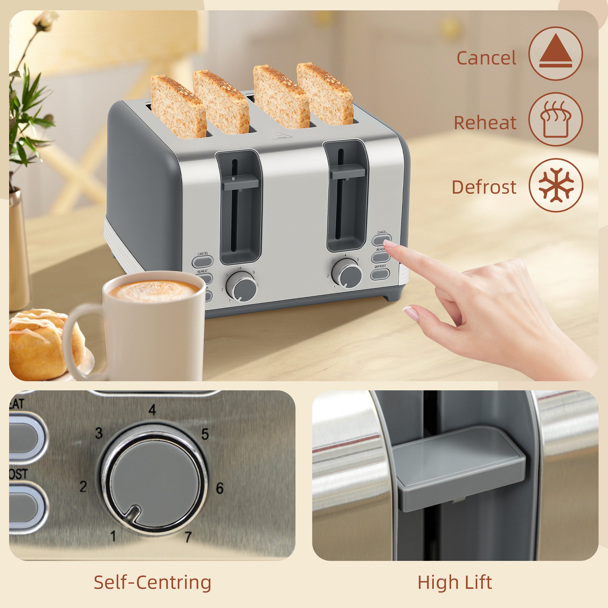 Kettle and Toaster Set