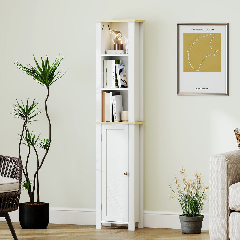 Bathroom Storage Cabinet-White