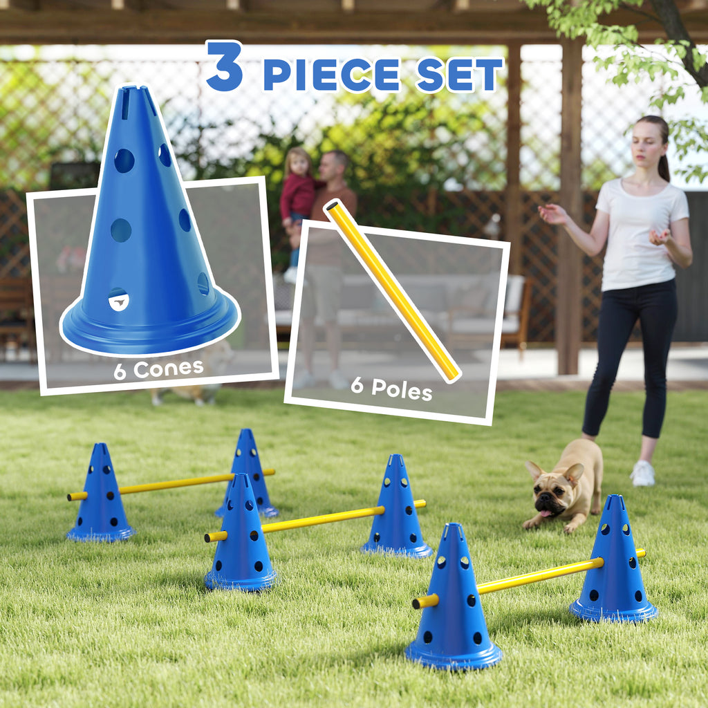 Dog Agility Equipment Set of Eight Cones