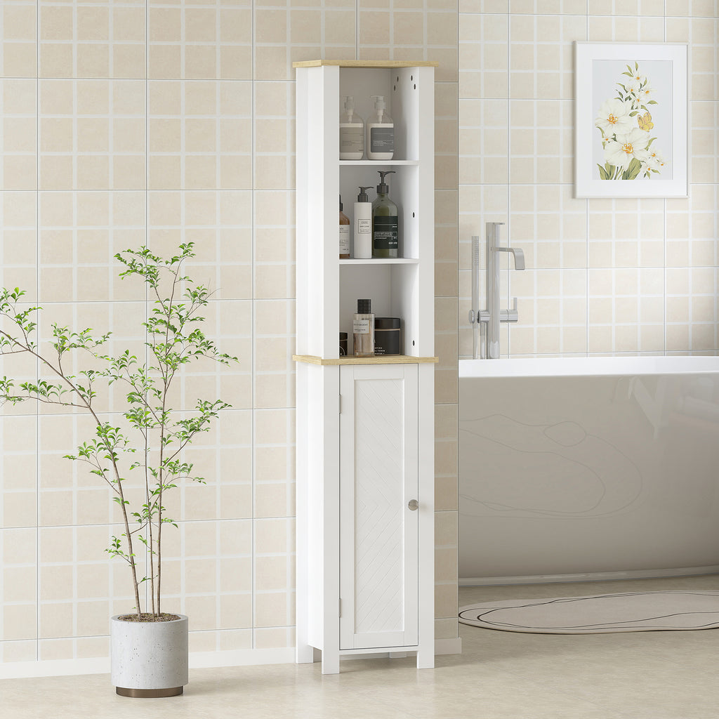 Bathroom Storage Cabinet-White
