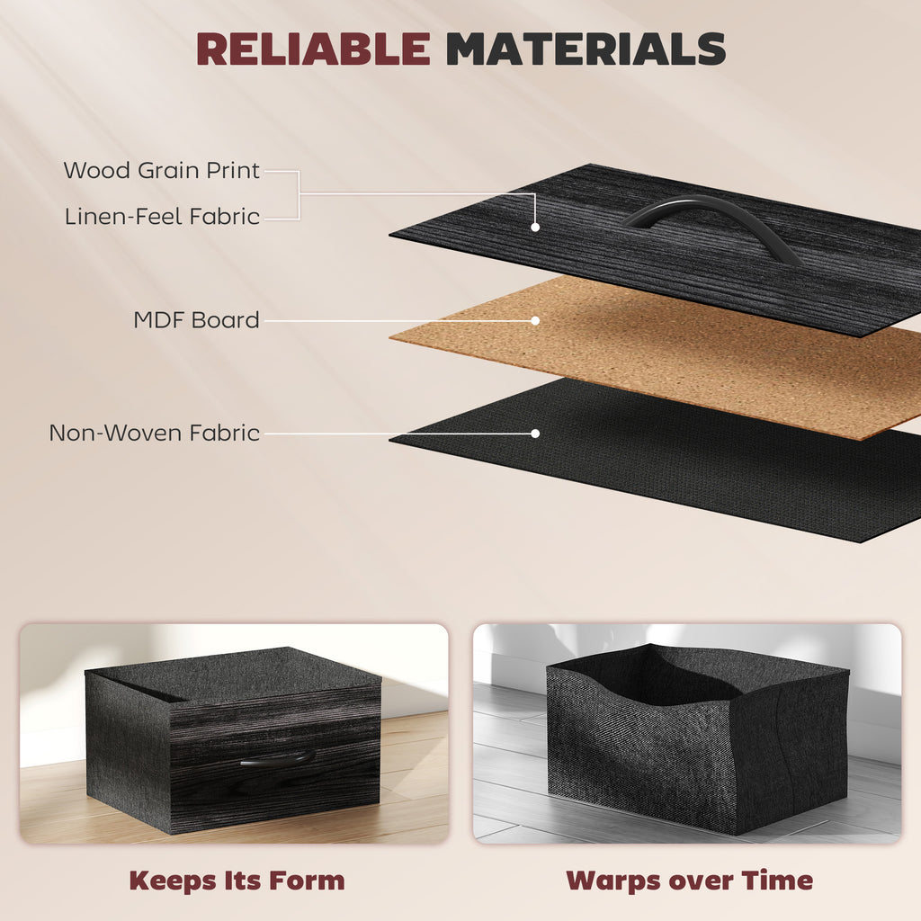 Wood Storage Chest of Drawers