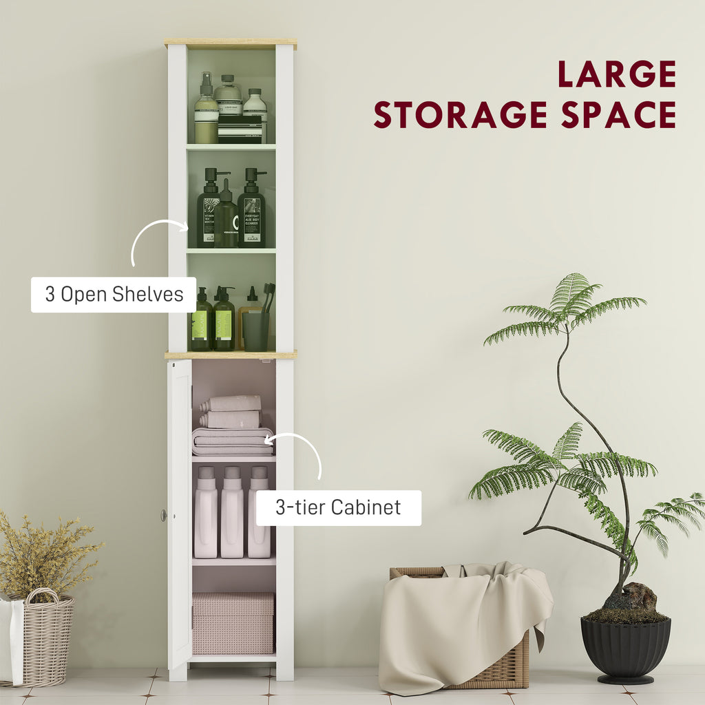 Bathroom Storage Cabinet-White